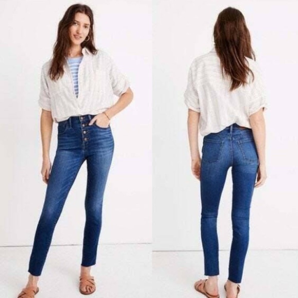 Madewell | 10" High Rise Skinny Crop Jean